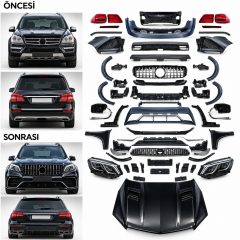 Mercedes Gl X164 Uyumlu X166 Gls63 Amg Dönüşüm Seti
