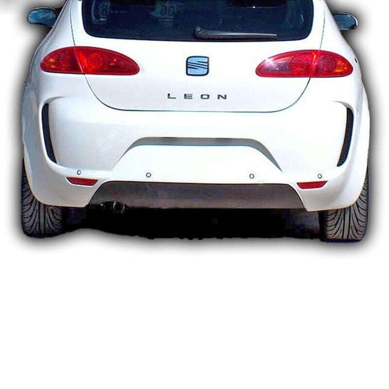 Seat Leon MK2 Uyumlu Yedek Parça Makyajsız Aero Arka Tampon Boyasız Fiber