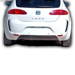 Seat Leon MK2 Uyumlu Makyajsız Aero Arka Tampon Boyasız Fiber