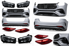 Mercedes Gle W167 Uyumlu Makyajlı Gle53 Amg Dönüşüm Seti
