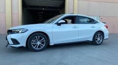 Honda Cıvıc FE1 2022 Için Uyumlu Cam Rüzgarlığı (Krom)