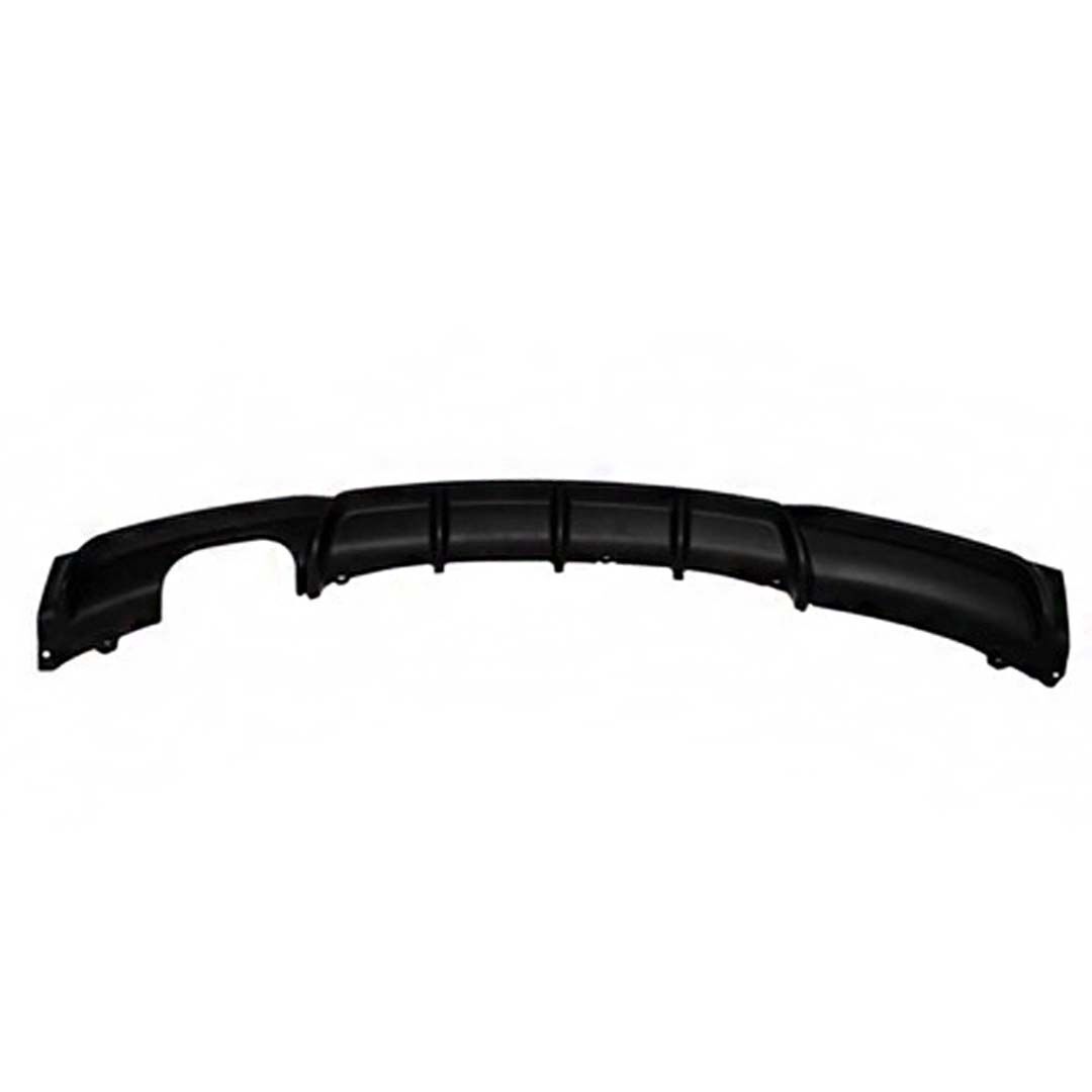 BMW 3 Serisi F30 2012-2018 Uyumlu Yedek Parça M Difüzör Sol Çift Çıkış - Piano Black