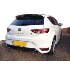 Seat Leon MK3 Uyumlu Aero Arka Tampon Boyasız Fiber