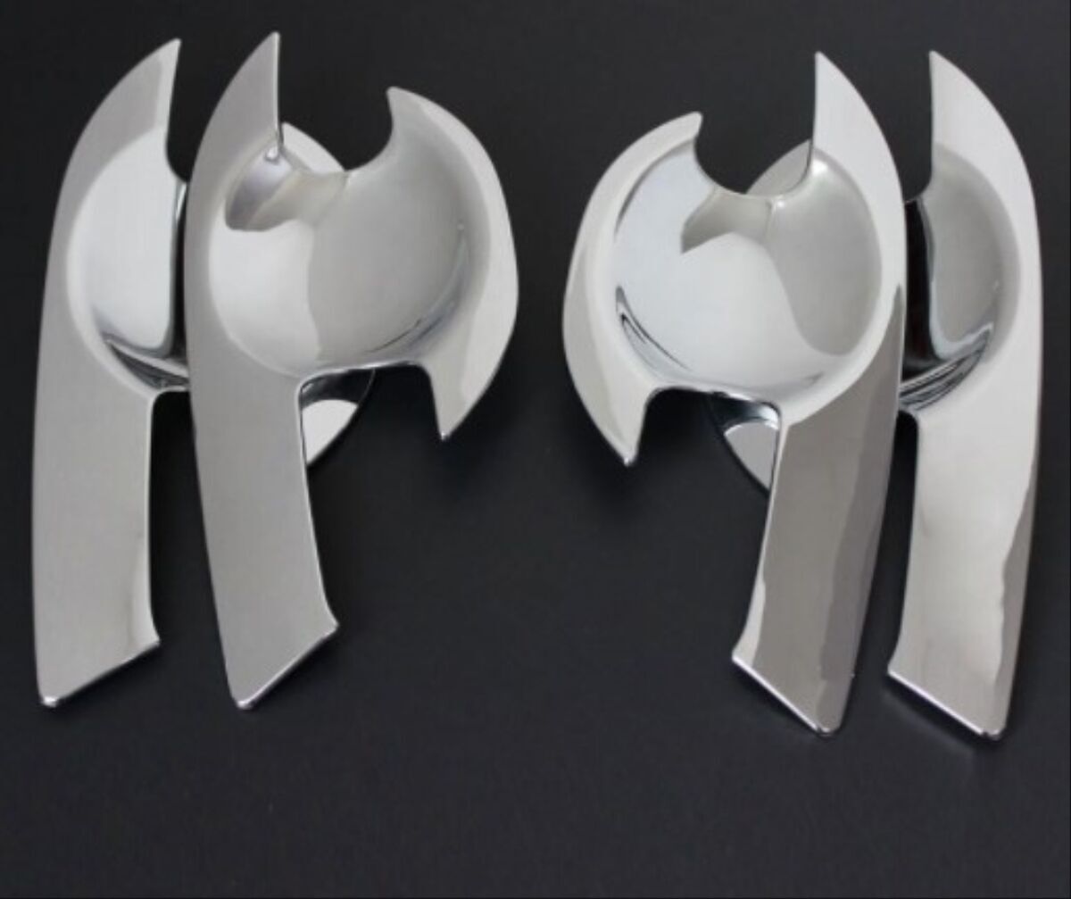 Ford Ranger  Uyumlu Yedek Parça   2015-2018 Kapı Kolu Iç Kaplama/Krom