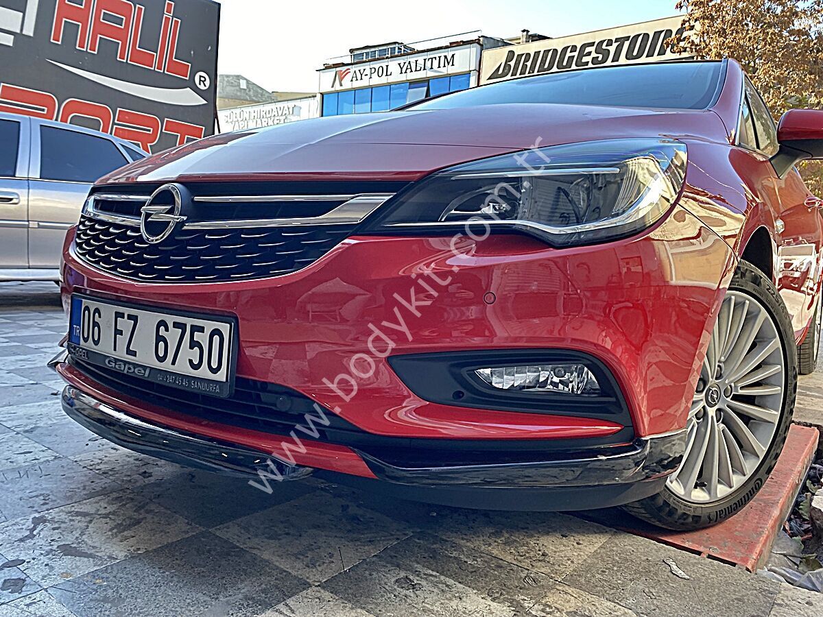 Opel Astra K Uyumlu Yedek Parça Ön 3 Parça Tampon Eki