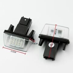 Citroen C4 Uyumlu Yedek Parça  Picasso 2006-2012 Oem Plaka Ledi