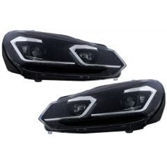 Volkswagen Golf 6 Uyumlu (2008-2013) 7.5 Görünümlü Led Far Seti LAM-T101