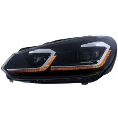 Volkswagen Golf 6 Uyumlu (2008-2013) 7.5 Görünümlü Led Far Seti LAM-T101