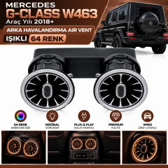 Mercedes G-Class W463 Araç Yılı 2018+ Arka Havalandırma Air Vent Işıklı