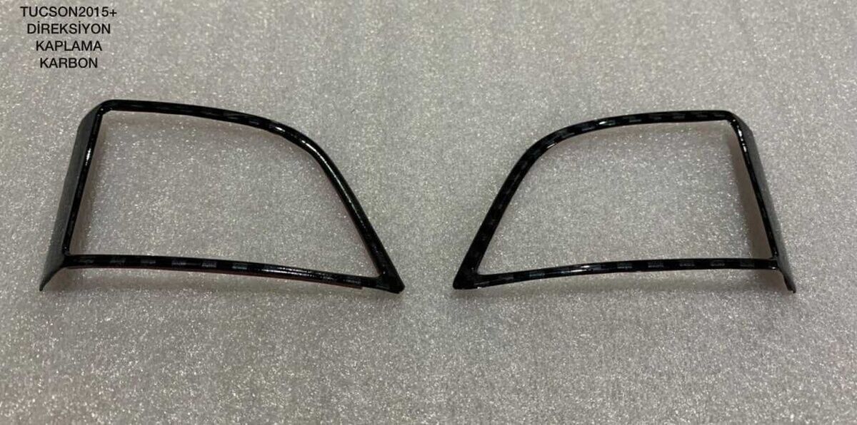 Hyundai Tucson 2015-2018 Direksyon Kaplama Karbon Abs