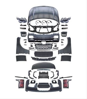 Range Rover Vogue 2002-2011 İçin 2018+Uyumlu Yedek Parça Facelift Body Kit