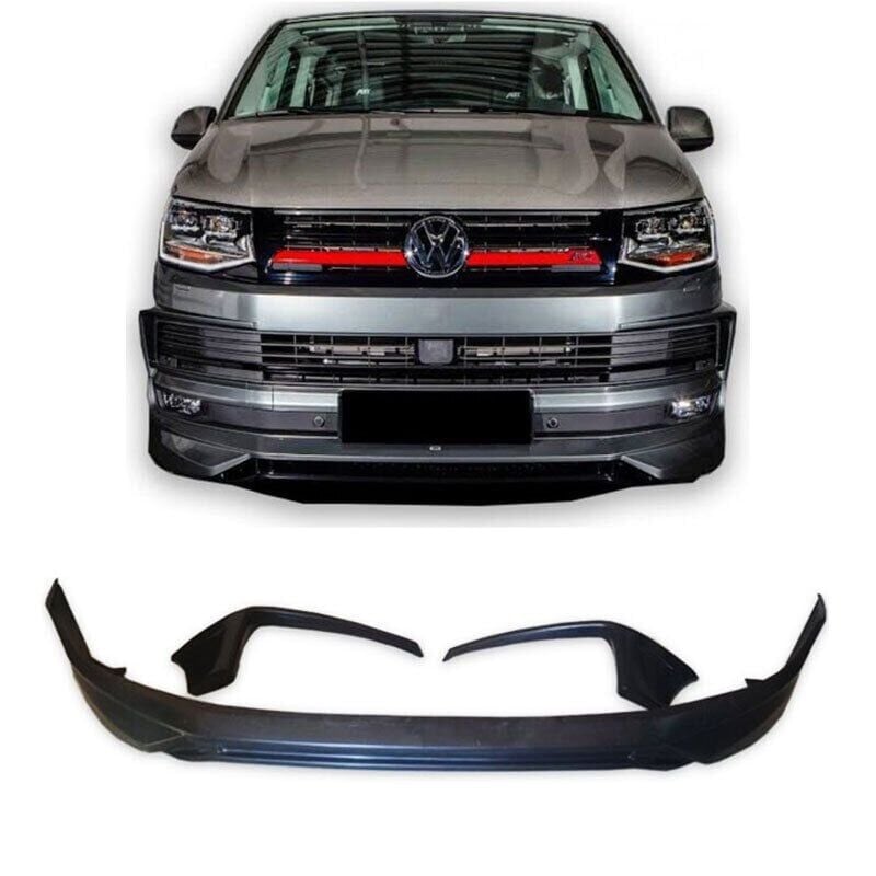 Volkswagen Transporter 2016+ Uyumlu Yedek Parça T6 3 Parça Ön Ek Boyasız Fiber