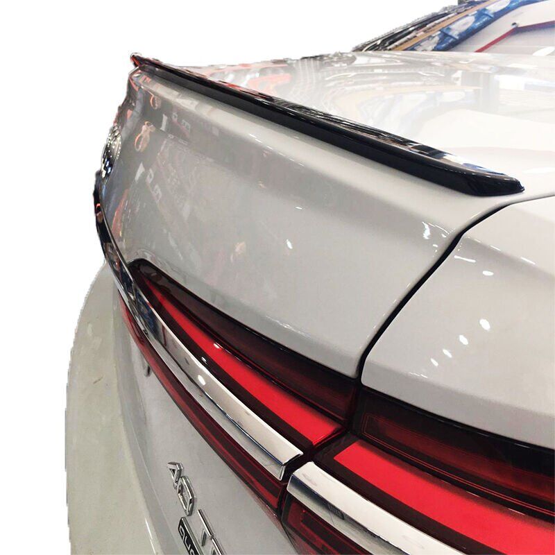 Audi A6 2019 Uyumlu Yedek Parça Spoiler Boyasız Fiber