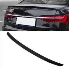 Audi A6 2019 Uyumlu Spoiler Boyasız Fiber