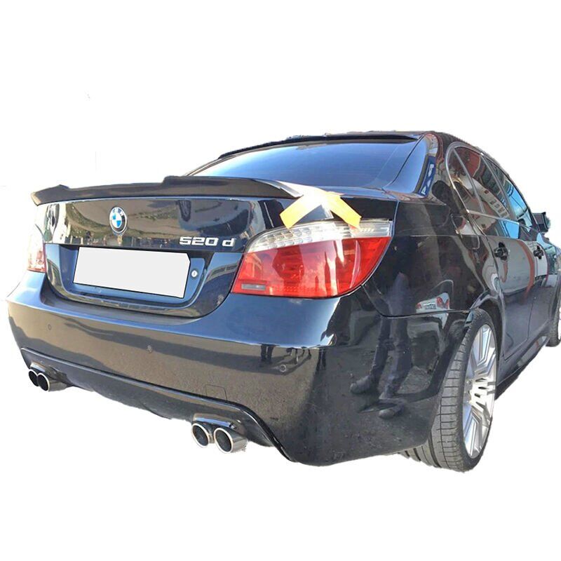Bmw E60 Uyumlu Yedek Parça Yarasa Spoiler Boyasız Fiber