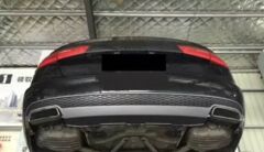 Audi A6 W12  2012-2016   Uyumlu Yedek Parça  Arka Tampon Difüzör Plastik