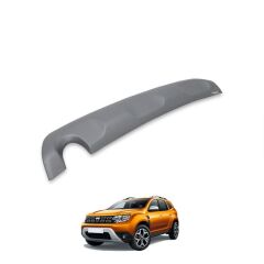 Dacia Duster Uyumlu Yedek Parça Arka Difüzör ABS Mat Gri 2018 - Sonrası