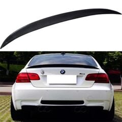 Bmw E92 Uyumlu Yedek Parça Düz Coupe Spoiler Boyalı Fiber