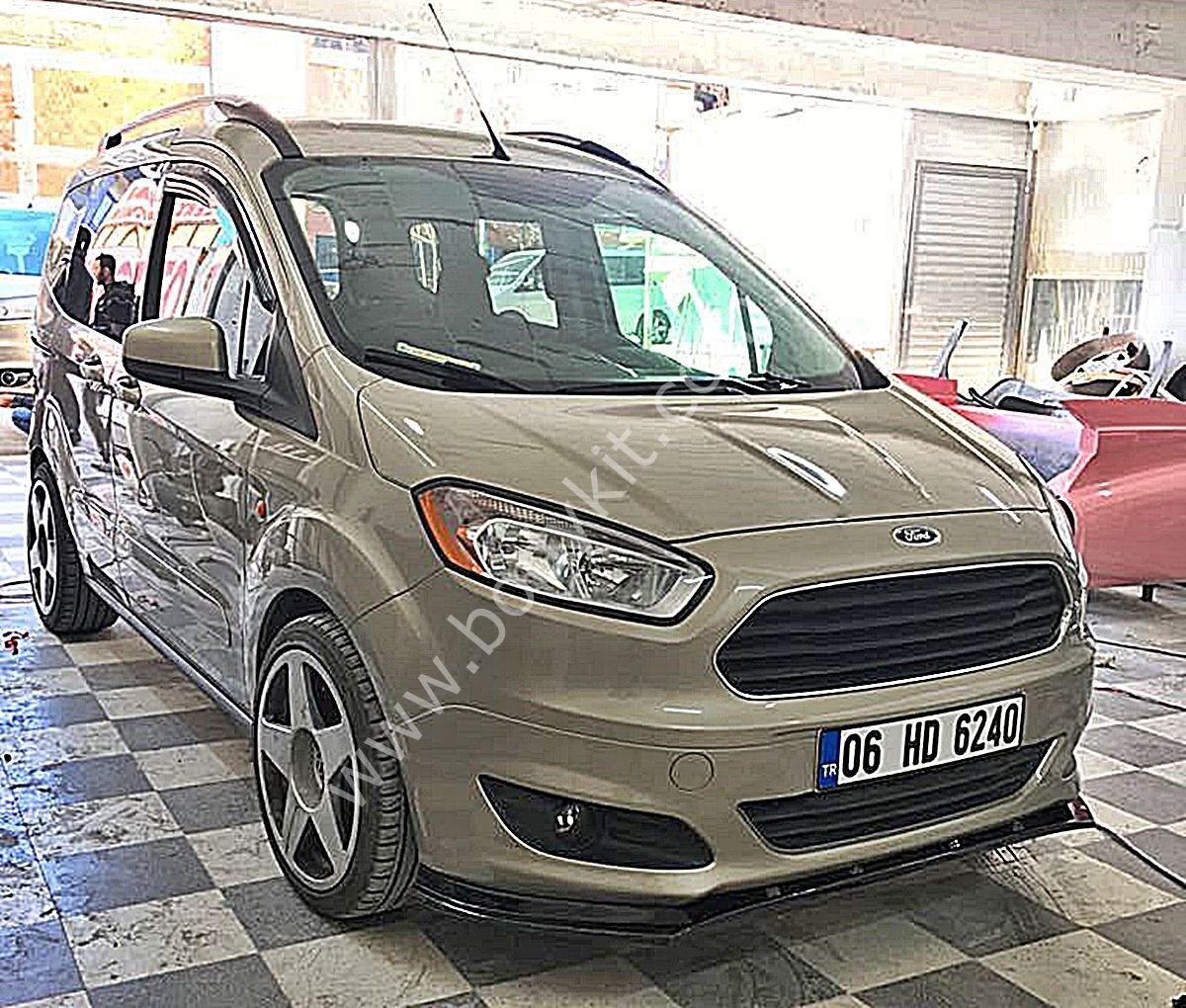 Ford Courier  Uyumlu Yedek Parça Ön Tampon Lip Plastik