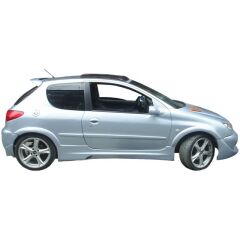 Peugeot 206 Uyumlu Yedek Parça (DİMMA) 2 Kapı Marşpiyel Boyasız