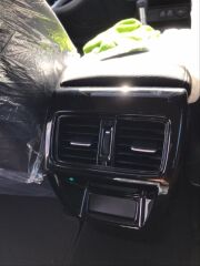 Honda Cıvıc FE1 2022 Için Uyumlu Arka Klima Panel Kaplama- Pıano Black