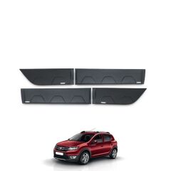Dacia Sandero 2012 - 2020 Uyumlu Yedek Parça Kapı Kabartma 4 Prç