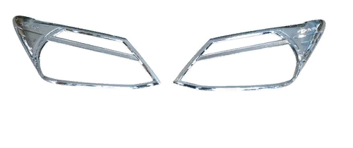 İsuzu D-Max 2012-2017 Far Çerçevesi Kaplama Nikelaj