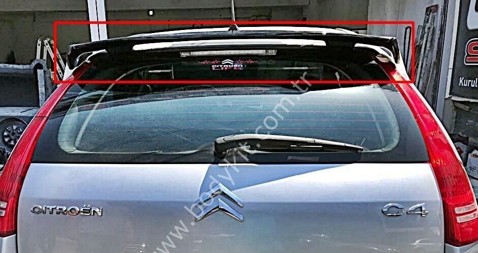 Citroen C4 Uyumlu Yedek Parça Bgr Spoiler