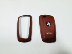 Bmw F10 ve F30 Uyumlu Şık Tasarım Anahtarlık Kumanda Kabı Kahverengi