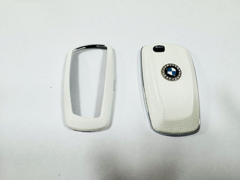 Bmw F10 ve F30 Uyumlu Şık Tasarım Anahtarlık Kumanda Kabı Beyaz