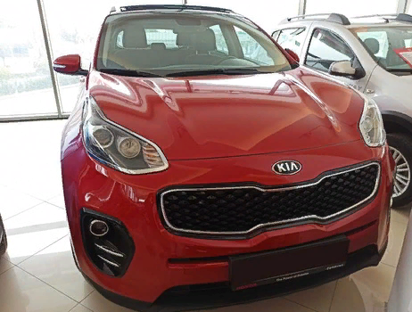 Kia Sportage 2016-2019 Uyumlu Yedek Parça Far Kaplaması Nikelaj