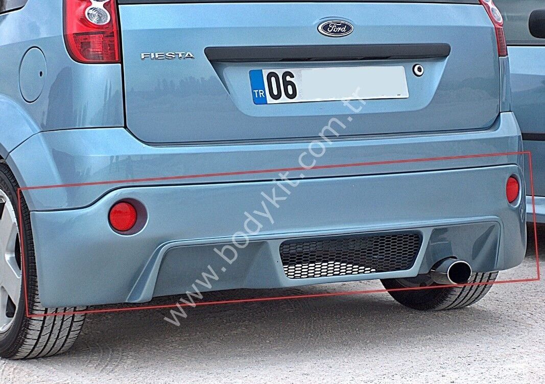 Ford Fiesta  Uyumlu Arka Tampon Eki