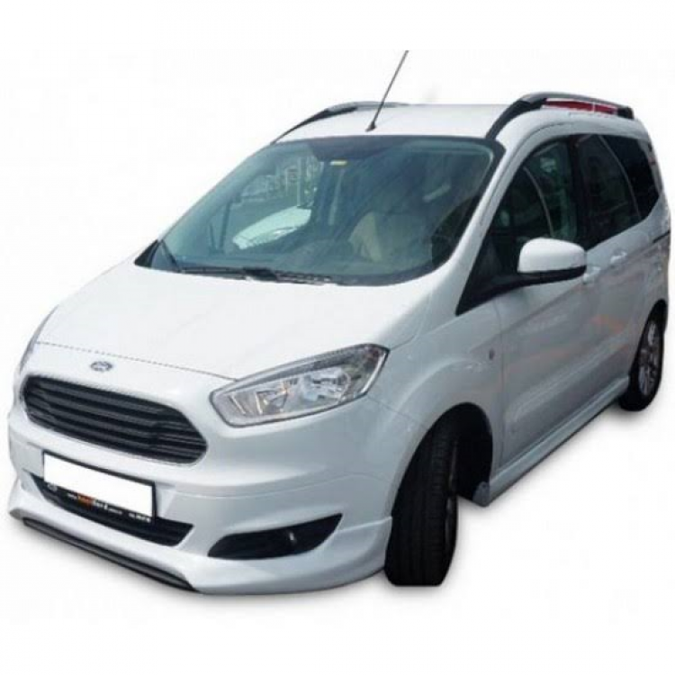 Ford Courier Uyumlu 2014 - 2018 Sport Ön Ek Plastik Boyasız