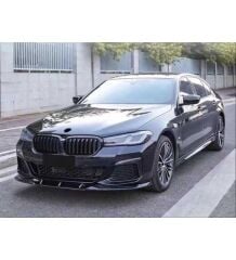 BMW G30 Lci M Performance FD Ön Lip Parlak Siyah