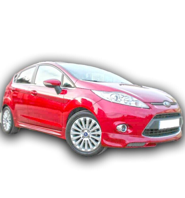 Ford Fiesta Uyumlu 2009 - 16 Marşpiyel Plastik Boyasız