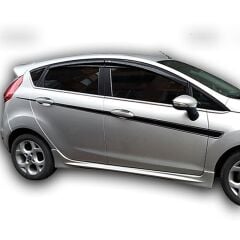 Ford Fiesta  Uyumlu Yedek Parça  2009 - 16 Marşpiyel Plastik Boyasız