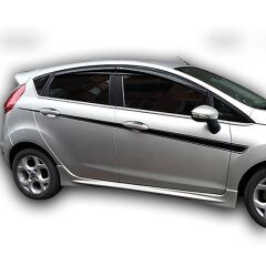 Ford Fiesta Uyumlu 2009 - 16 Marşpiyel Plastik Boyasız