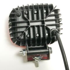 Dikdörtgen Off Road Spot Sis Lambası 3 Led Kırmızı Çerçeveli