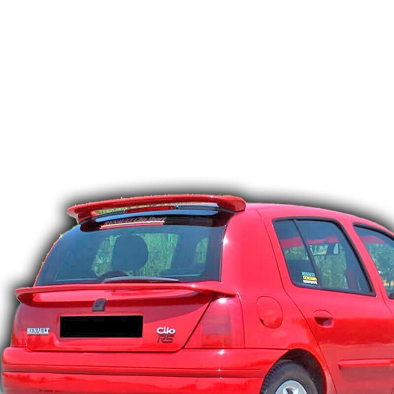 Renault Clio 2 HB Uyumlu Yedek Parça Cam Altı Spoiler Boyalı
