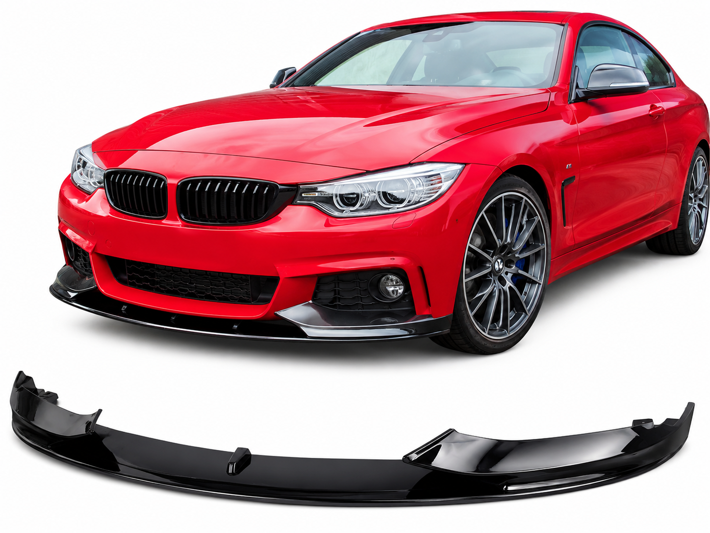 Bmw F32/F33/F36 M Performance Ön Lip Parlak Siyah