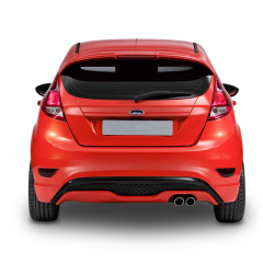 Ford Fiesta  Uyumlu 2009 - 16 St Line Difüzör Plastik Boyasız