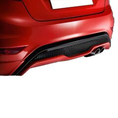 Ford Fiesta  Uyumlu 2009 - 16 St Line Difüzör Plastik Boyasız