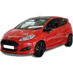 Ford Fiesta Uyumlu 2014 - 16 Maxton Ön Lip Plastik Boyasız