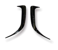 Mercedes W117 Uyumlu Yedek Parça Cla Arka Tampon Bıçakları Piano Black