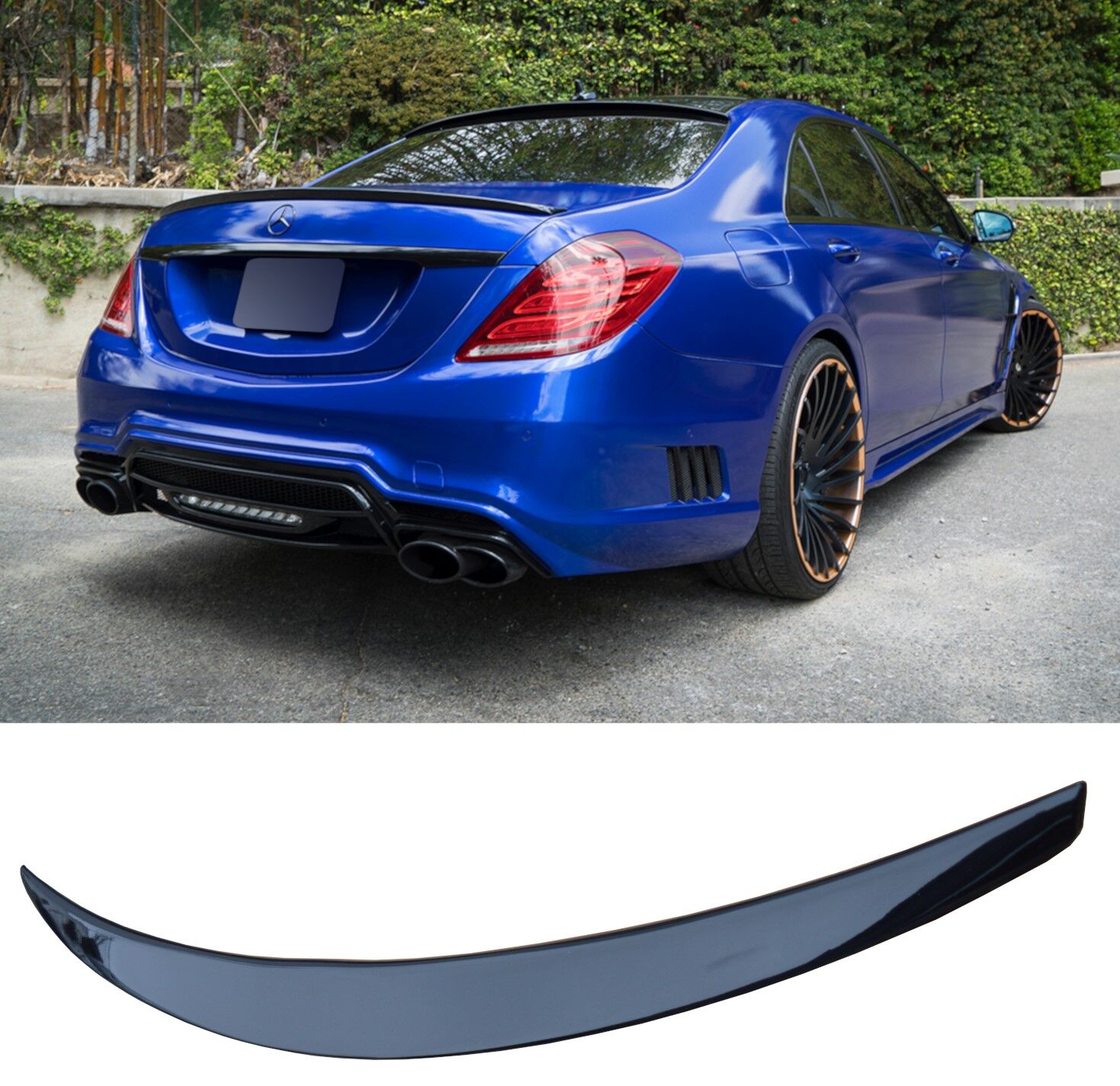W222 AMG Spoiler