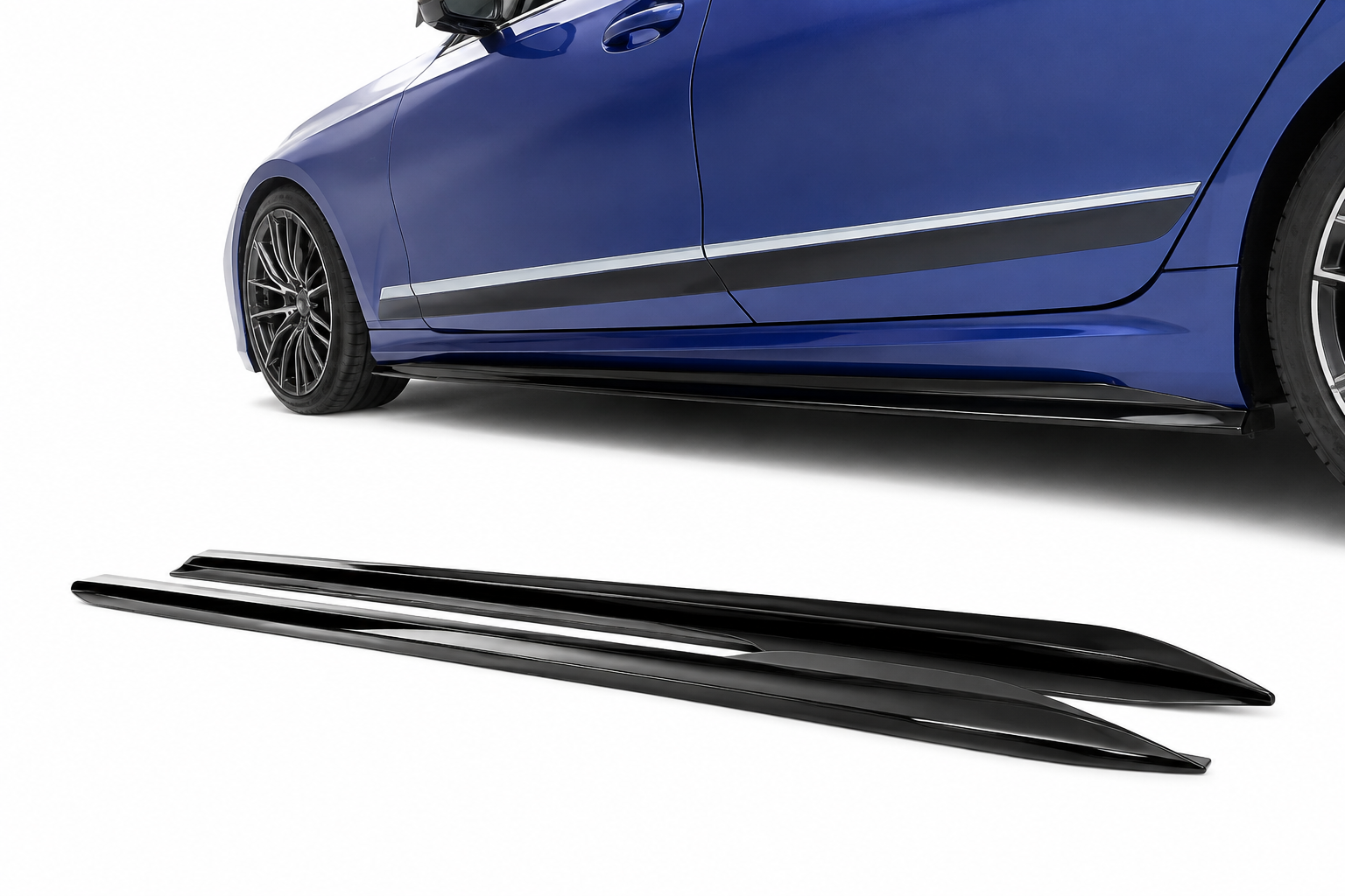 BMW G20 M Performance Yan Lip Parlak Siyah