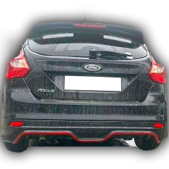 Ford Focus 3 Hb Uyumlu 2011 - 2014 Sport Difüzör Plastik Boyasız