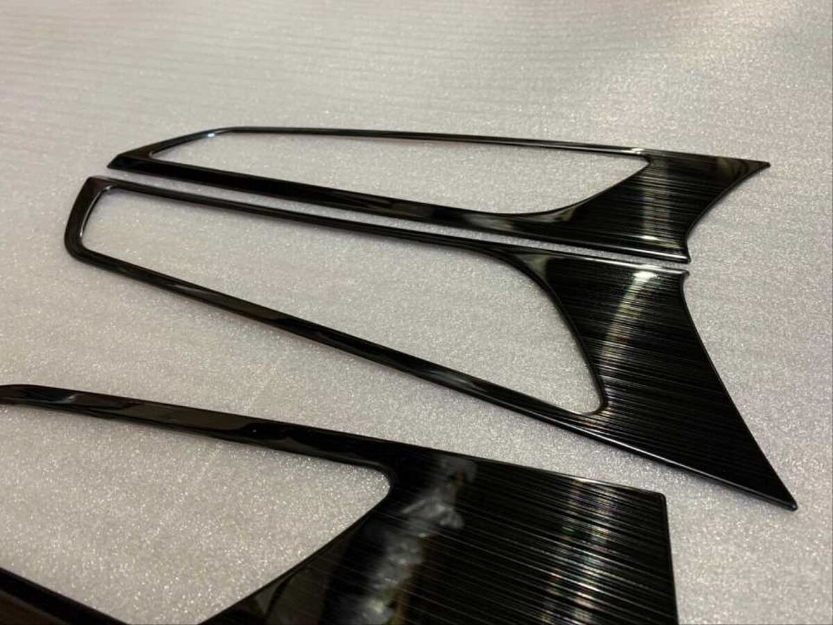 Hyundaı Tucson Için  Uyumlu 2015-2018 Iç Kapı Kolu Kaplama - Tıtanyum Sıyah