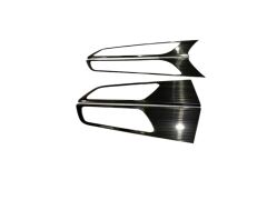 Hyundaı Tucson Için  Uyumlu 2015-2018 Iç Kapı Kolu Kaplama - Tıtanyum Sıyah