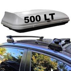 Peugeot 406 1996-2004 Uyumlu Ara Atkı + Port Bagaj 500 Lt Beyaz